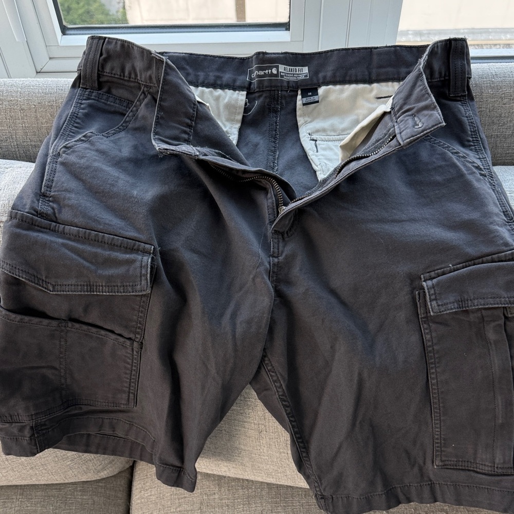 Carhartt Dark Gray Cargo Shorts